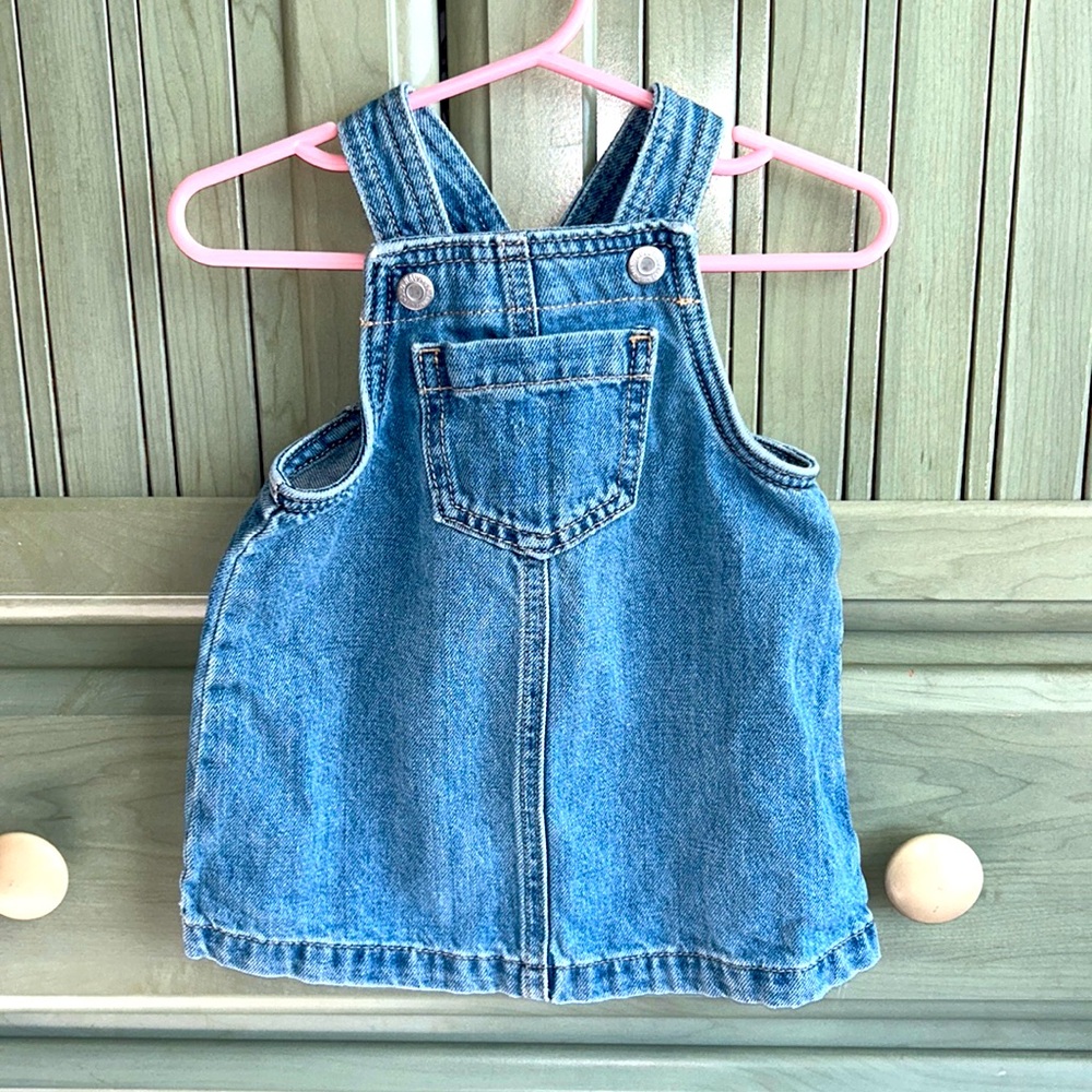 Old Navy 12-18 Month Denim Overhauls Dress